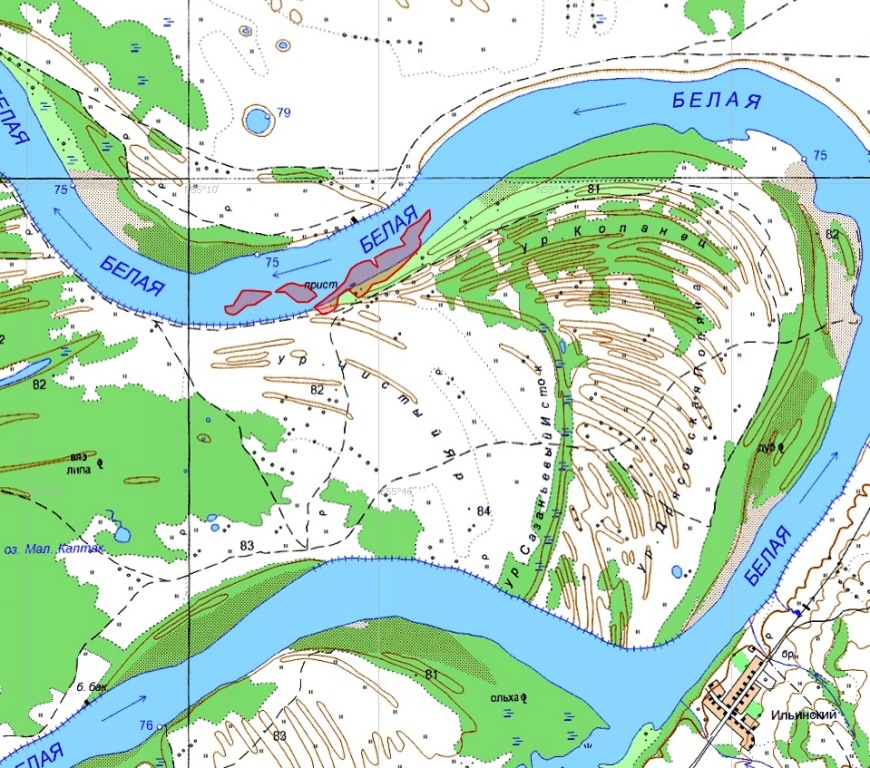 Река ока карта зимовальных ям