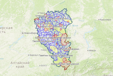 В проект добавлена карта охотничьих угодий Кемеровской области