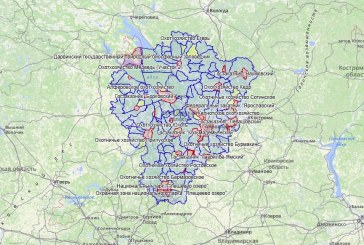 Карта охотничьих угодий Ярославской области добавлена в проект