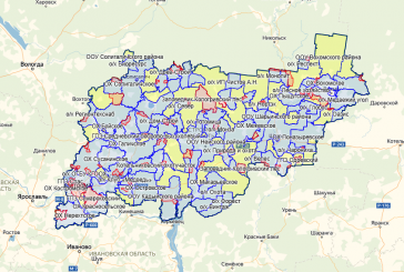 Создана интерактивная карта охотугодий Костромской области