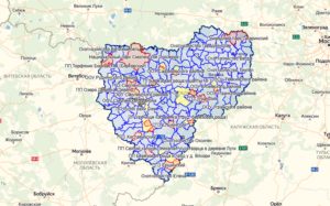 Карта охотугодий смоленской области