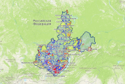 Карта охотника — Иркутская область