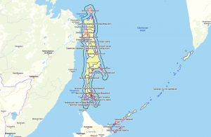 Карта охотугодий сахалинской области