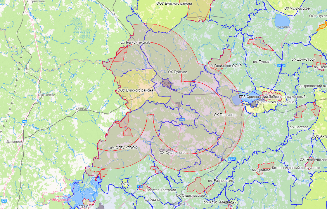 Карта погоды кострома