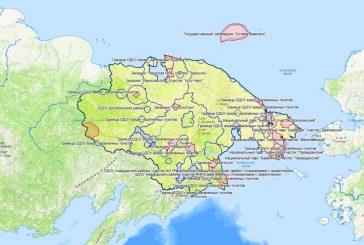 Карта охотника — Чукотская автономная область