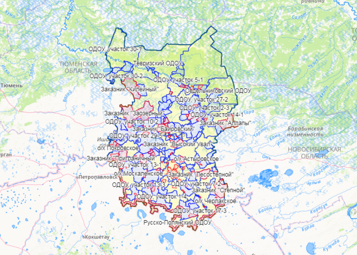 Карта охотника геопортал