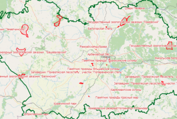 Карта охотничьих угодий Пензенской области