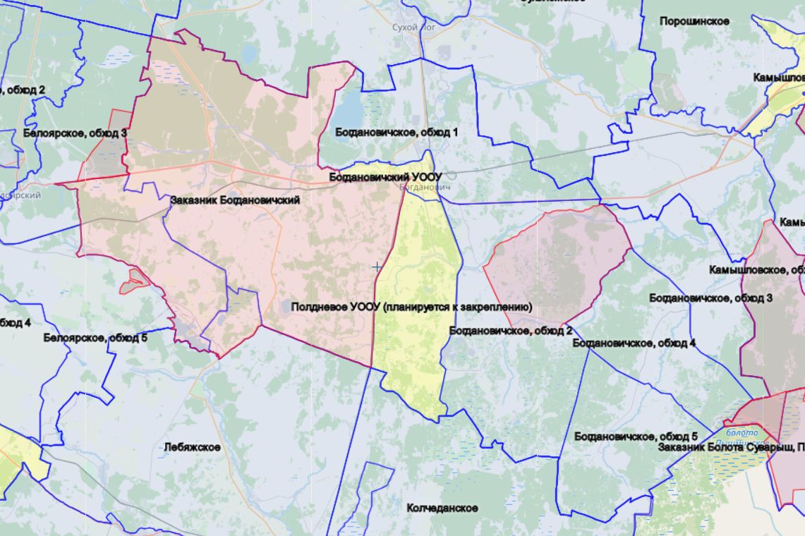 Карта охотника тульской области