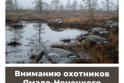 Вниманию охотников Ямало-Ненецкого автономного округа