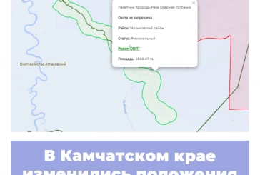 В Камчатском крае изменились положения о памятниках природы