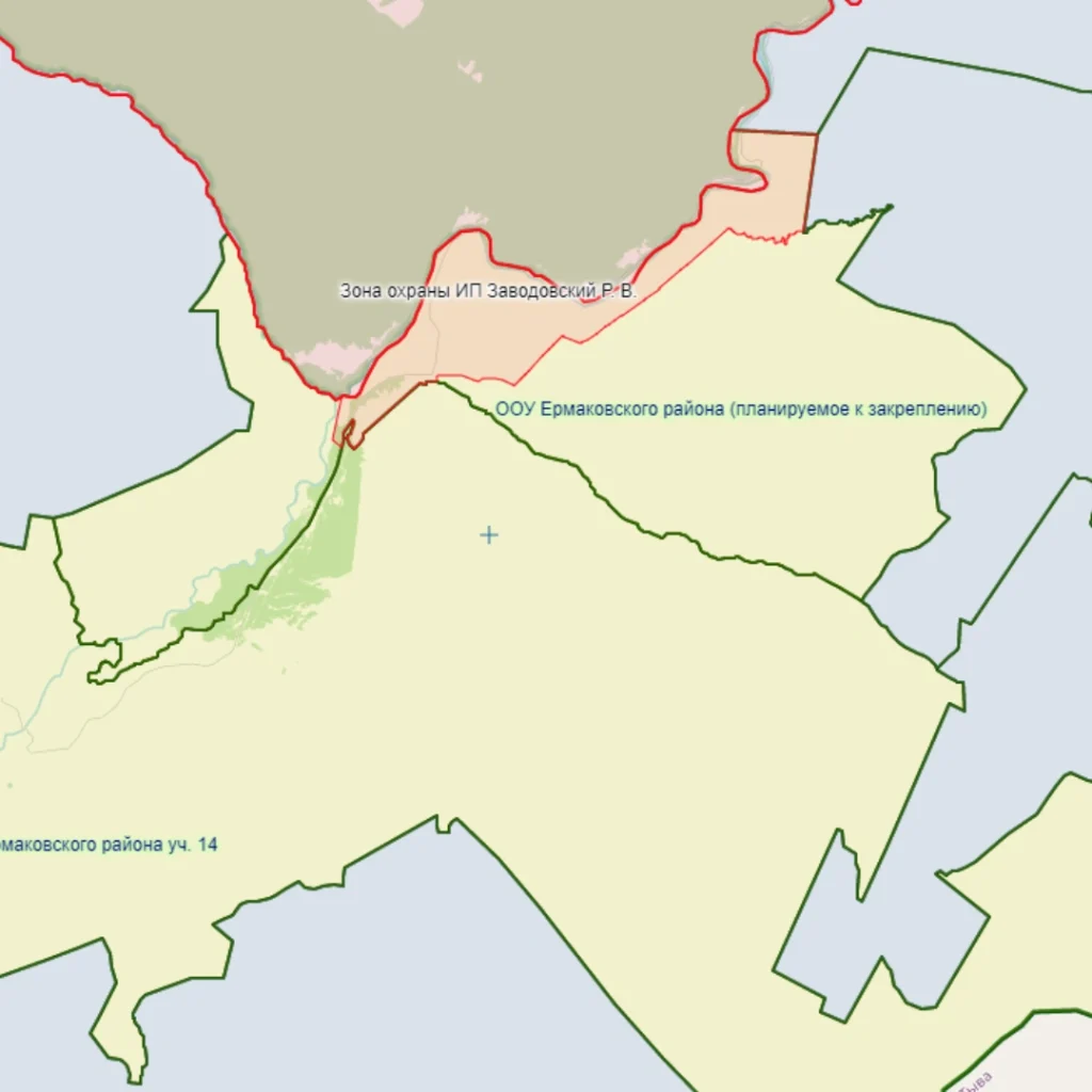 Участок к закреплению в Ермаковском районе