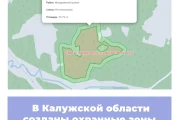 В Калужской области созданы охранные зоны памятников природы