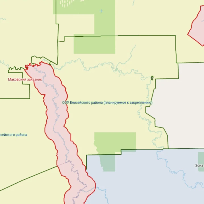 Участок к закреплению в Енисейском мо Красноярского края
