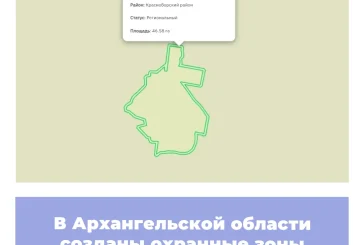 В Архангельской области созданы охранные зоны памятников природы