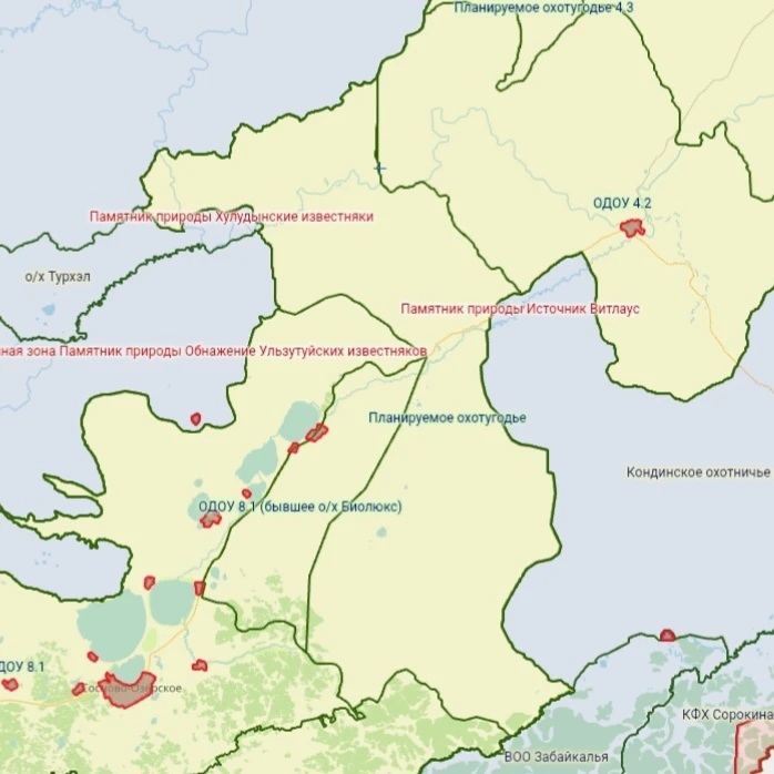 Участок к закреплению в Еравнинском районе Республики Бурятия