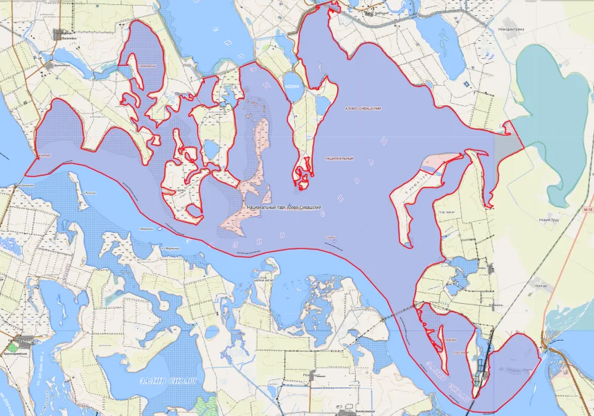 Национальный парк "Азово-Сивашский" в Херсонской области