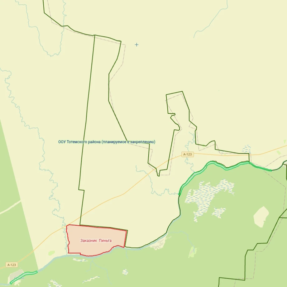 Участок к закреплению в Тотемском округе Вологодской области