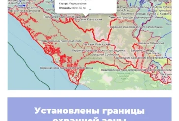 Установлены границы охранной зоны Кавказского заповедника