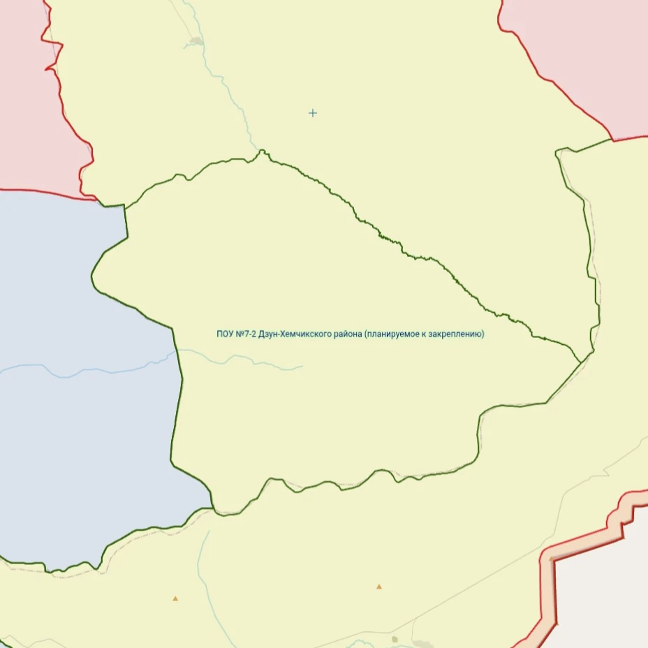 Участок к закреплению в Дзун-Хемчикском районе Республики Тыва 